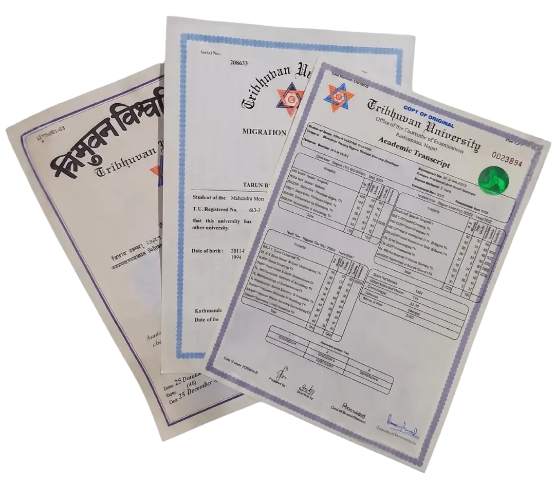 Tribhuvan University Documents